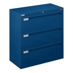 Spectrum Three Drawer Lateral File With Counterweight - 36"W