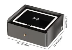 Modern Smart Floating Nightstand With Wireless Charging & Bluetooth Speakers & USB Port -Best Furniture Store 5e48e2822ed8d3d15397ab5f8fa0475c