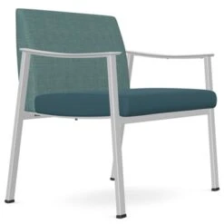 Drea Vinyl Oversized Guest Chair