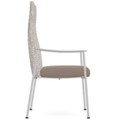 Drea Patient Single In Premium Healthcare Vinyl -Best Furniture Store ALS 225656 1 Stone Armada Side