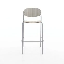 Tioga Barstool With Laminate Seat & Back -Best Furniture Store KFI 225967 7 Front