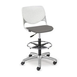 Figo Stool With Fabric Or Polyurethane Seat