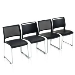 All-Purpose Mesh Back And Seat Stack Chair -Best Furniture Store KRU Opt4 fea1 s7