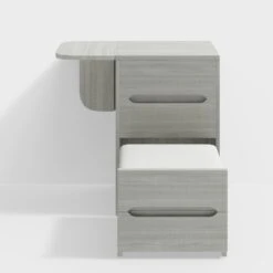 Nordic Flip Top White Makeup Vanity Mini With Stool & Mirror 9 Nordic Flip Top White Makeup Vanity Mini With Stool & Mirror -Best Furniture Store L3D446S265B19ENDPGYJNLAUWIHLILUF3P3X6888 1000x1000