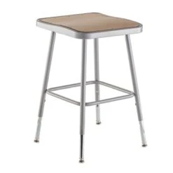 Adjustable Height Lab Stool - 18"-26"H